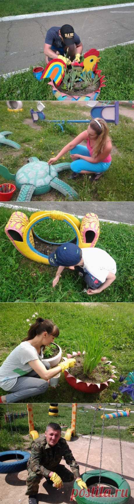 Подготовительные работы в благоустройстве летнего участка в тесном взаимодействии с родителями воспитанников - Для воспитателей детских садов - Маам.ру