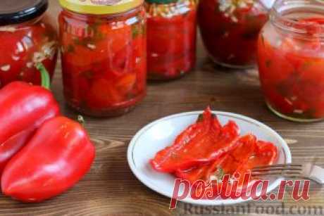 Рецепт: Маринованный перец на зиму на RussianFood.com