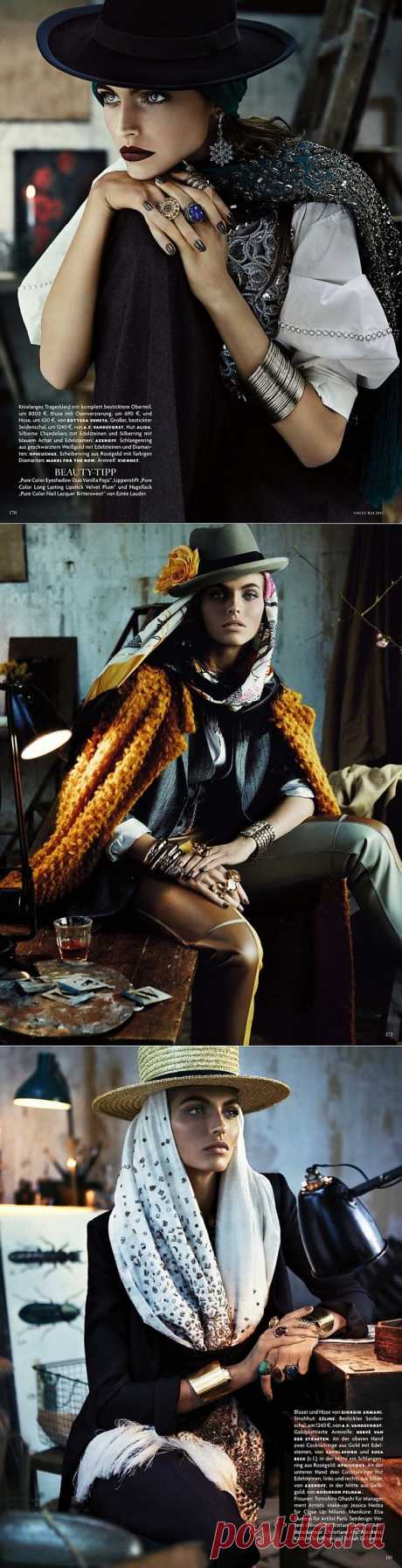 Деревенский денди (Vogue Germay May 2013) / Обзор журналов / Модный сайт о стильной переделке одежды и интерьера