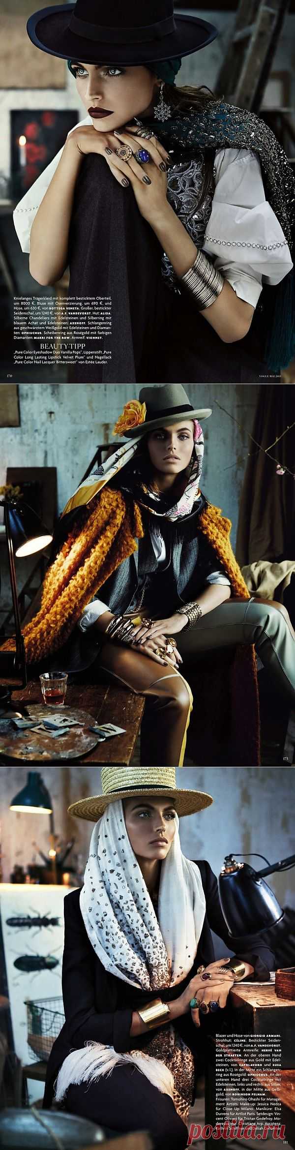 Деревенский денди (Vogue Germay May 2013) / Обзор журналов / Модный сайт о стильной переделке одежды и интерьера