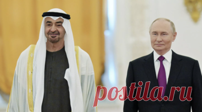 Посол ОАЭ: визит шейха в Россию — важный этап в развитии двусторонних отношений. Визит в Россию президента Объединённых Арабских Эмиратов шейха Мохаммеда бен Заида Аль Нахайяна является важным этапом в развитии двусторонних отношений между двумя странами. Об этом говорится в статье эмиратского посла в России Мохаммада Ахмад Аль-Джабера по итогам визита Мохаммеда бен Заида Аль Нахайяна в Москву. Читать далее