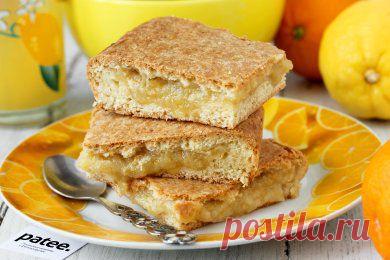 Пирог с лимонной начинкой - рецепт с фотографиями
