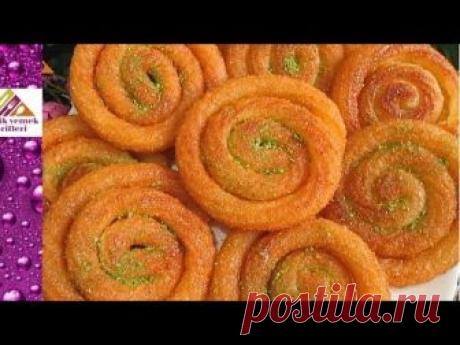 Çıtır Çıtır Burgu Tatlı Tarifi- Pratik Yemek Tarifleri