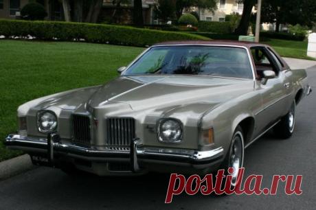 1973 Понтиак Гран При Оригинальное