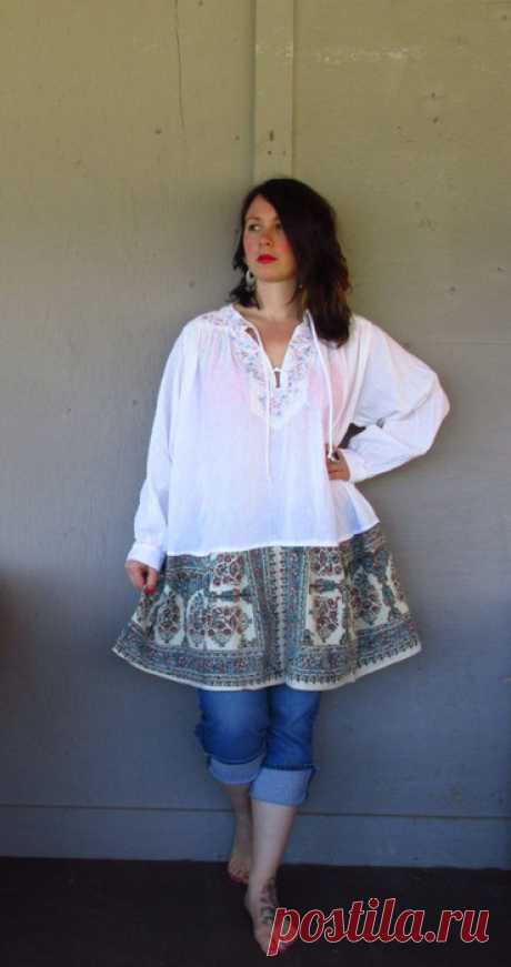 Переделка....Одежда в стиле бохо....