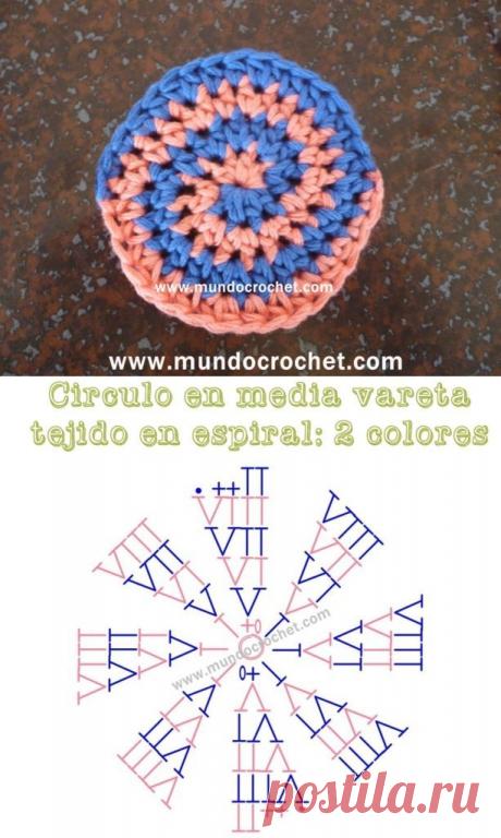 Teijdo спираль Архивы - Мир вязания крючком