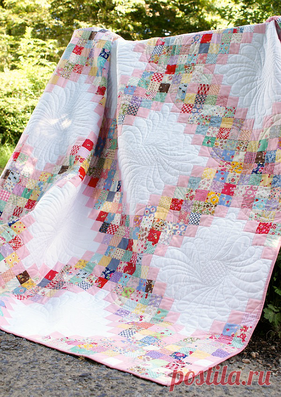 Clear Out Your Scraps with This Lovely Quilt - Quilting Digest