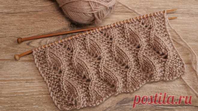 Узор «Песчаный вихрь» спицами 🌪 «Sand whirlwind» knitting pattern Описание | Free knitting pattern: http://prjaga.ru/uzory-vyazaniya/spicami/uzor-peschanyj-vikhr-spicami Узор «Песчаный вихрь» спицами 🌪 «Sand whirlwind» knit...