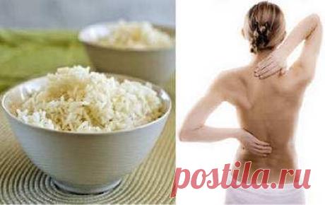 Лечение остеохондроза рисом