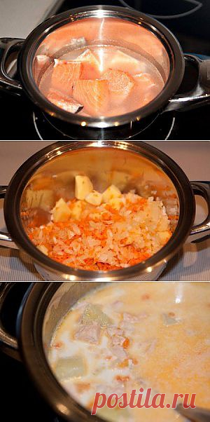 Уха по-фински рецепт с фото, как приготовить.