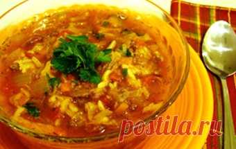 Суп с рисом и мясным фаршем / Мясные супы / TVCook: пошаговые рецепты с фото