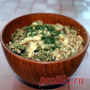 Гречка с папоротником и кальмарами рецепт – основные блюда