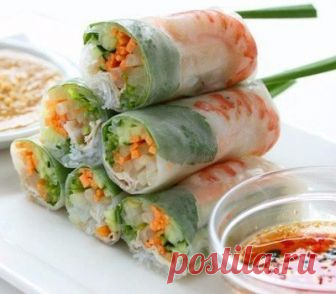 Питайтесь правильно и вкусно! 11 диетических начинок для рулета рисовой бумаги — Фактор Вкуса