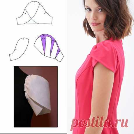 Моделирование рукава "тюльпан" — DIYIdeas
