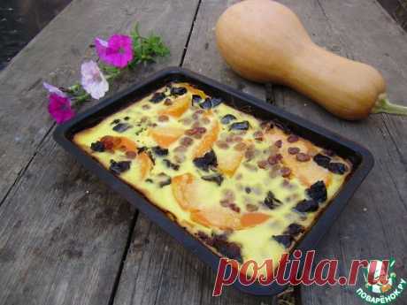 Тыквенная запеканка Кулинарный рецепт