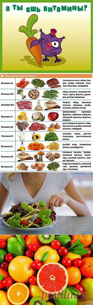 Лучшие витамины в продуктах питания - cимптомы нехватки витаминов
Если у вас сухая кожа, тусклые, постоянно выпадающие волосы, перхоть, угри и фурункулы, раздражительность, слабость, проблемы со зрением и частые инфекционные заболевания — это может говорить о том, что вам пора начать есть витамины!