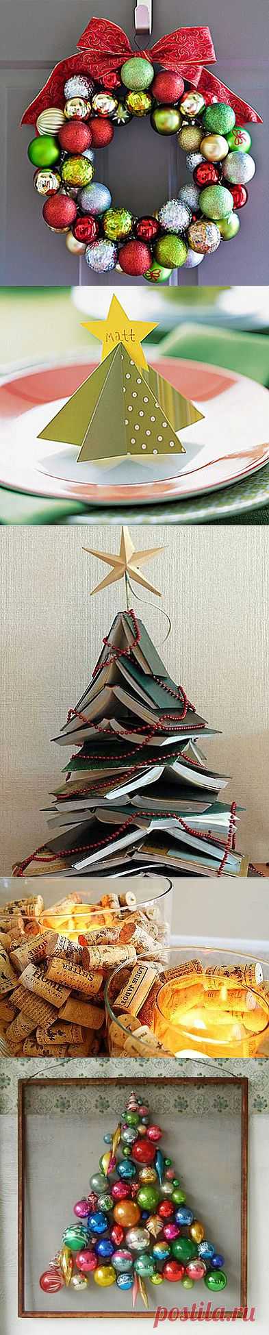 34 идеи новогоднего новогоднего декора - Графикон Арт