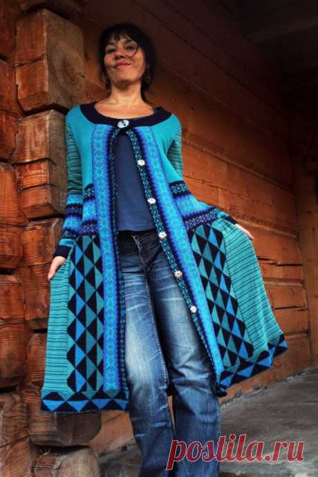 Весёлое лоскутное Boho от Marta Lelek из Польши.