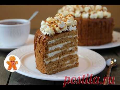 Торт &quot;Карамельная Девочка&quot; ✧ Caramel Cake (English Subtitles)