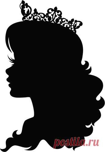 princess-cameo-silhouette-wearing-crown-vector-id165966818 (344×497)
