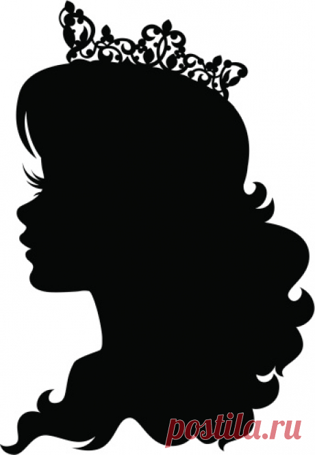 princess-cameo-silhouette-wearing-crown-vector-id165966818 (344×497)