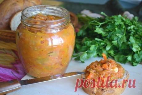 Как приготовить баклажанно-кабачковая икра - рецепт, ингредиенты и фотографии