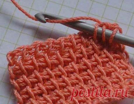 Бесплатные схемы тунисским вязанием крючком