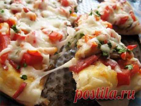 Быстрое тесто для пиццы | Домашняя кулинария