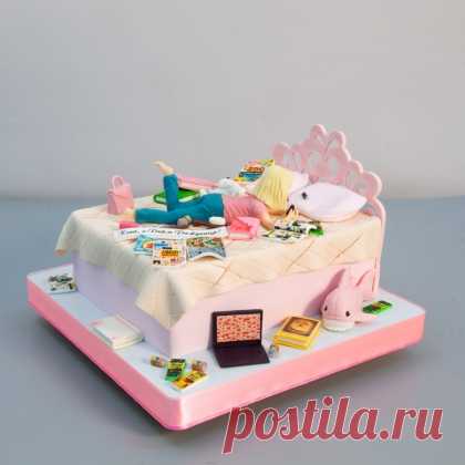 торт кровать