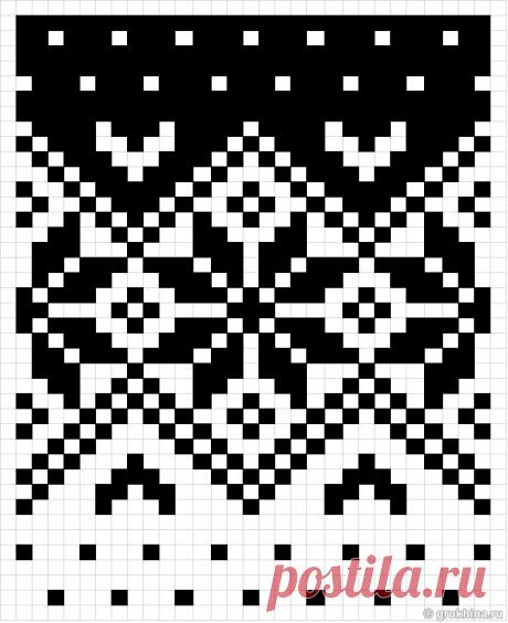 Норвежские узоры схемы для вязания. МНОГО!