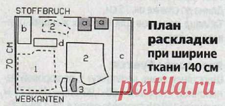 Выкройка мини-юбки
