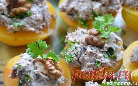 Мусс из тунца на абрикосах | Кулинарные рецепты от «Едим дома!»