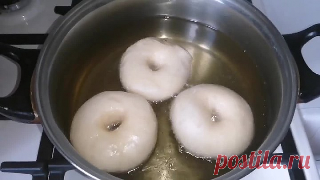 Очень вкусные пышные пончики