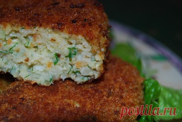 Рыбные котлеты в мультиварке