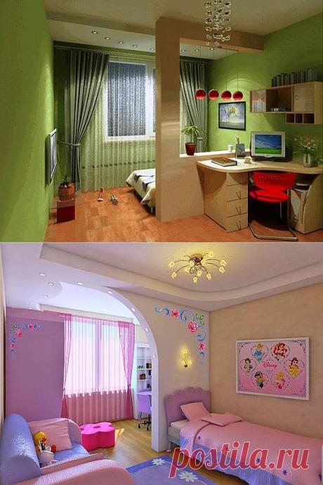 Зонирование комнаты. Идеи.