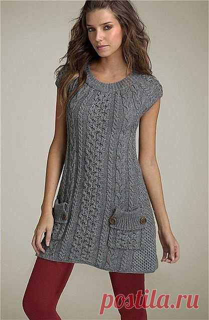 короткое платье.