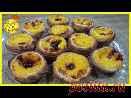 PASTÉIS DE NATA - 🍎 " Receitas do Paraíso"
