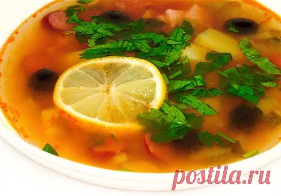 Солянка мясная рецепт – супы