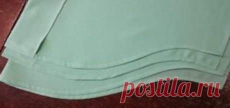 подгиб фигурного низа