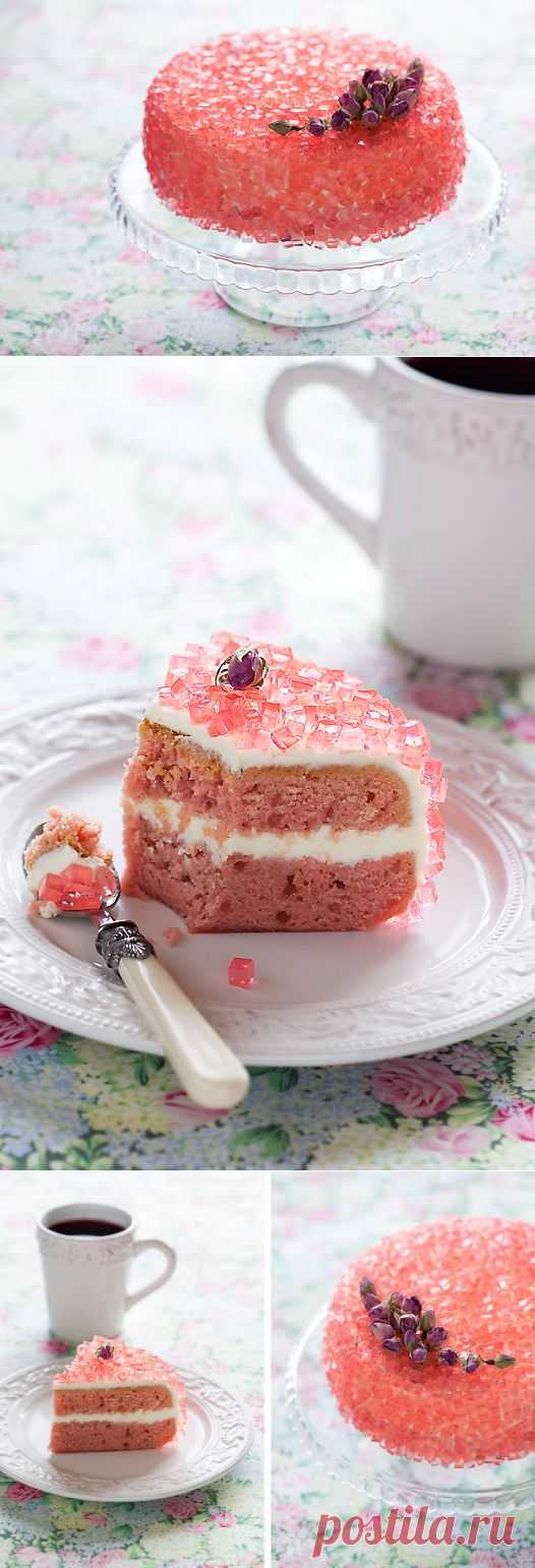 Красивейший торт с желе.