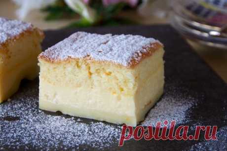 Пирог из заварного крема