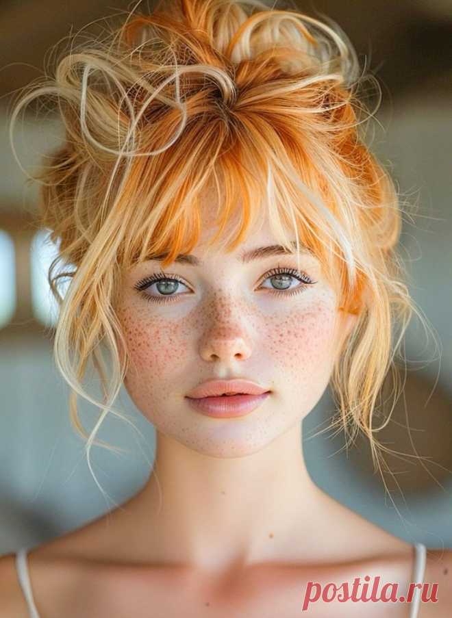 Рыжая. Медовая.