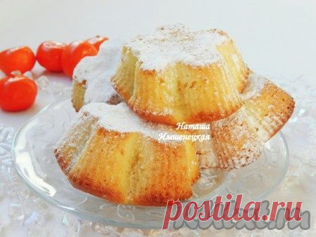 Творожные кексы в формочках
