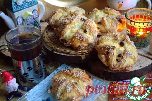 Слойки с творогом 
