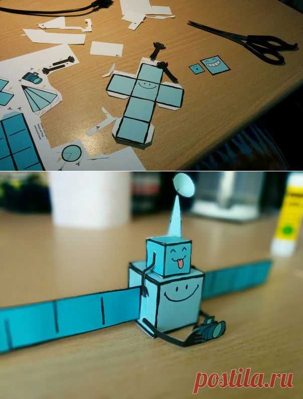 Бумажное моделирование Rosetta и аппарата Philae своими руками / Интересный космос