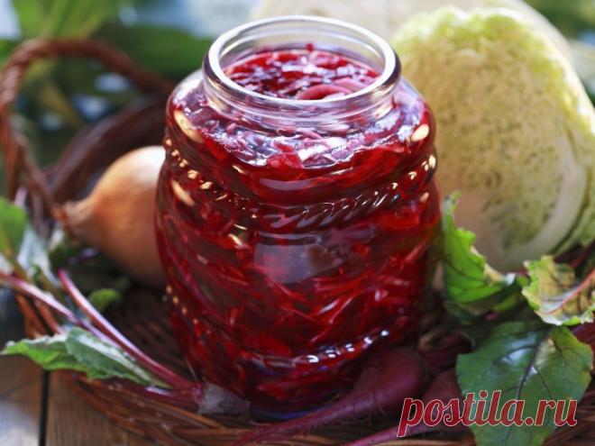 Заготовка из свеклы для борща на зиму / Простые рецепты