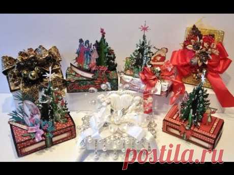 How to Make a Toilet Paper Roll Gift Box DIY Here is a tutorial on how to make a toilet paper roll gift box using A Christmas Carol 8x8 paper pad from Graphic 45.These can be used for Christmas gifts, a...