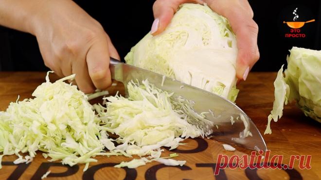 Пышные пирожки с капустой: когда хочется быстро и вкусно (капусту для начинки не варю и не жарю, но при этом она мягкая) | Евгения Полевская | Это просто | Дзен