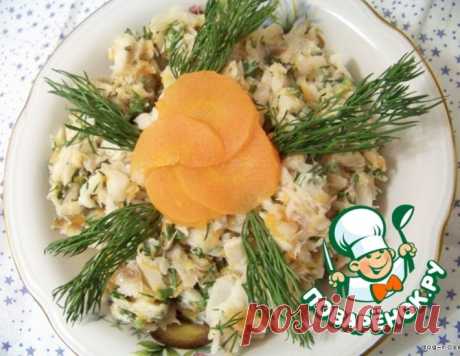 Салат "Раковые шейки" – кулинарный рецепт