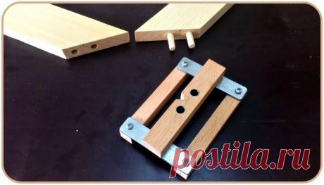 Самоцентрирующийся кондуктор для сверления пазов под шканты Здравствуйте, уважаемые читатели и самоделкины!Эта статья будет интересна всем мастерам, работающим с деревом и мебелью.В ней автор YouTube канала "Gökmen ALTUNTAŞ" расскажет Вам, как изготовить очень удобное приспособление для сверления пазов в торцах материала под шканты. Причем оно